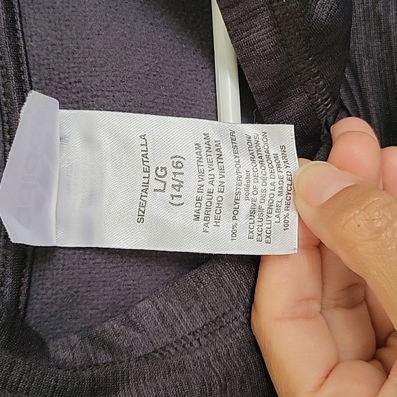 ADIDAS Youth, Hooded Blue Sweatshirt Youth Large - Picture 5 of 12